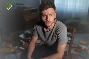 У мужчины тревога и депрессия